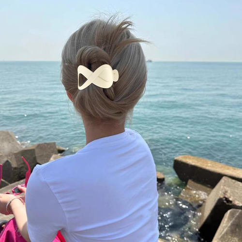 4Pcs Flat Hair Clips Matte Alligator Large Hair Claw Clips Thick Thin Hair Stron - Picture 3 of 7