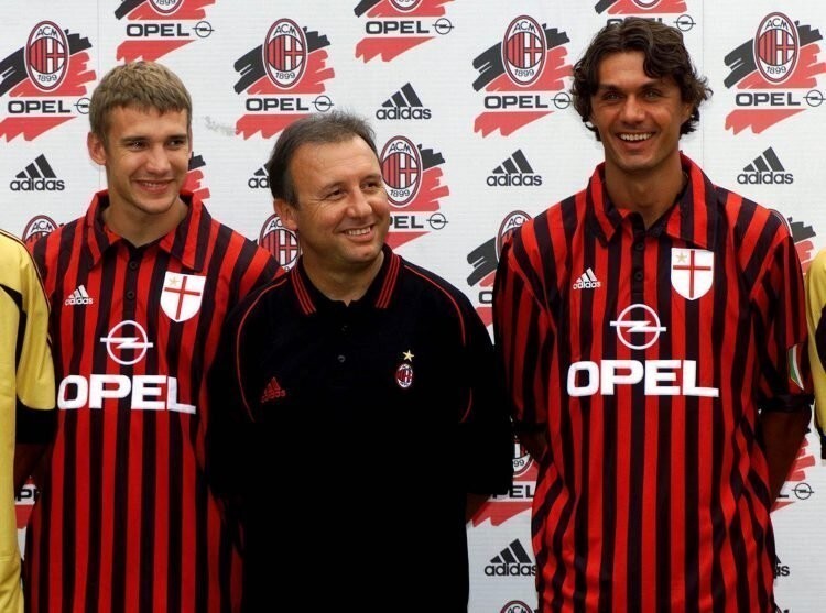 AC MILAN ITALY 1999 2000 HOME FOOTBALL SHIRT JERSEY