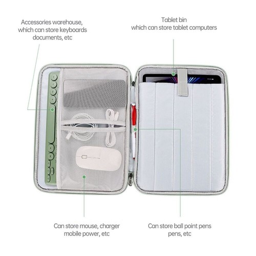 Shockproof Tablet Bag Anti-fall Sleeve Bag Protective Pouch Outdoor - Afbeelding 9 van 16