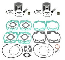 1997 Ski-Doo MXZ 670 SPI Pistons Top End Gasket Kit Bearings 78mm Std Stock Bore