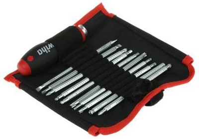 Wiha Tools Screwdriver Set, 11 Piece - Interchangeable ...