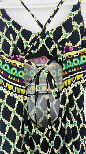 NWT Trina Turk Kon Tiki Long Dress Swim Coverup Sz Small - Picture 6 of 14
