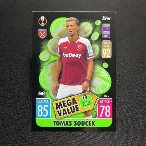 2021-22 Topps Match Attax UCL Extra Mega Value Insert #MV1-16 YOU PICK - Picture 13 of 49