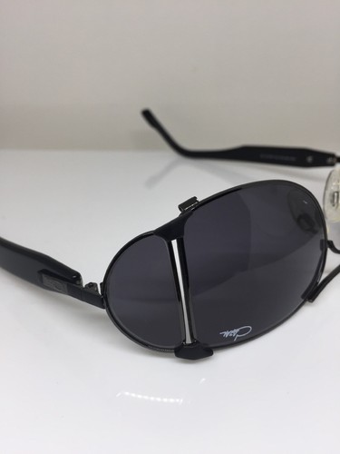 Vintage Cazal 998 Sunglasses M. 998 Col. 705 Dark Grey & Black with Side Shields - Picture 9 of 12