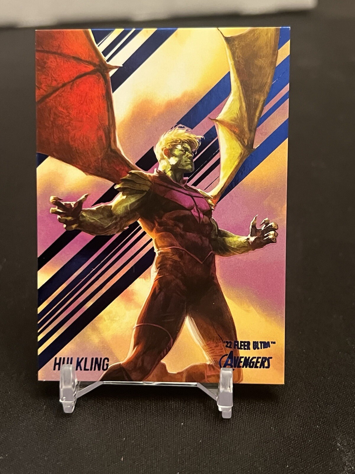 Hulkling 2022 Marvel Fleer Ultra Avengers Blue Foil /360 SP