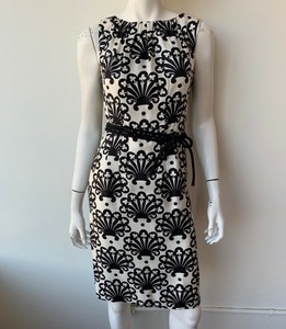 milly black and white dress