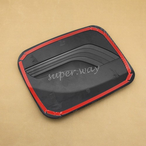Carbon Fiber Fuel Tank Oil Box Cover Trims For Toyota RAV4 Hybrid Edge 2019-2023 - Picture 4 of 6