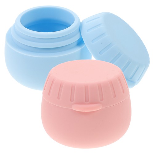 2 Pcs Packing Box Travel Refillable Bottles Cosmetics Containers