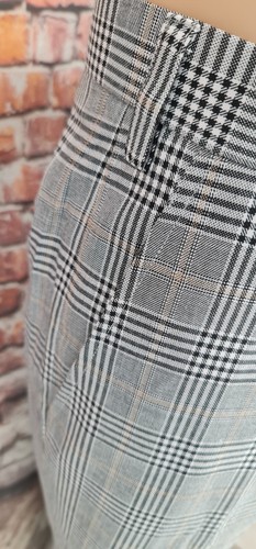 Mod Anzug, Skinhead Anzug grau Kriegsgefangener Karo Anzug 4 Knöpfe Anzug 3-2 Taschen Slim Fit - Bild 9 von 10
