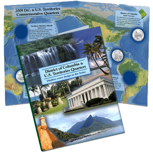 2009 Uncirculated Quarters in Color Map - Denver Mint - Photo 2/2