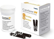 CareSens N GN-WGRL-K34I Blood Glucose Test Strips (Pack of 50 Units)