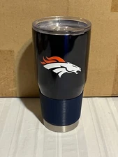 Denver Broncos NFL Blue 30oz Tumbler Cup Mug Logo Brands