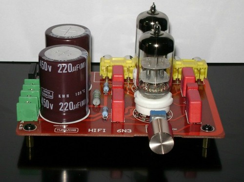Buffer 6N3 Tube Preamplifier AMP +220V/110V Transformer