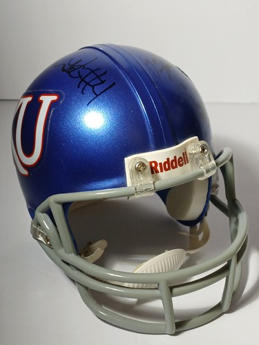 2024 LANCE LEIPOLD HANDSIGNIERTER KANSAS JAYHAWKS FOOTBALL MINIHELM TEAMMITGLIEDER - Bild 18 von 24