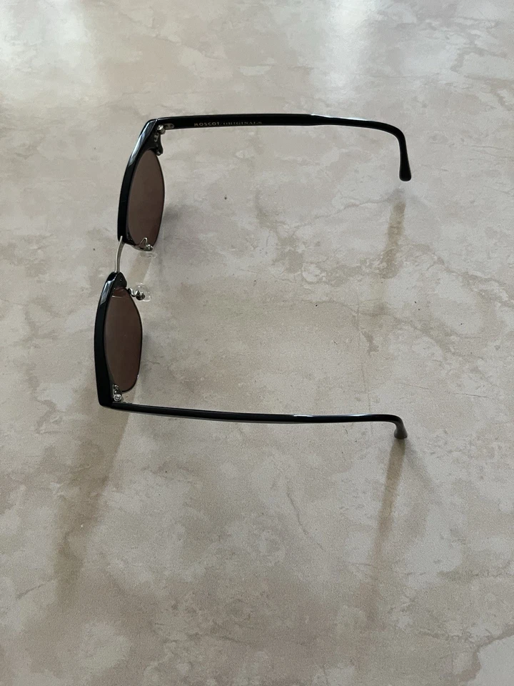 Gafas de sol Moscot Originals Yukel negras N plateadas Foto 3 de 4