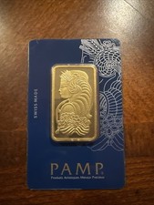1 oz PAMP Suisse Lady Fortuna Gold Veriscan Bar (Carbon Neutral, New w/ Assay) 2924.42 per troy oz