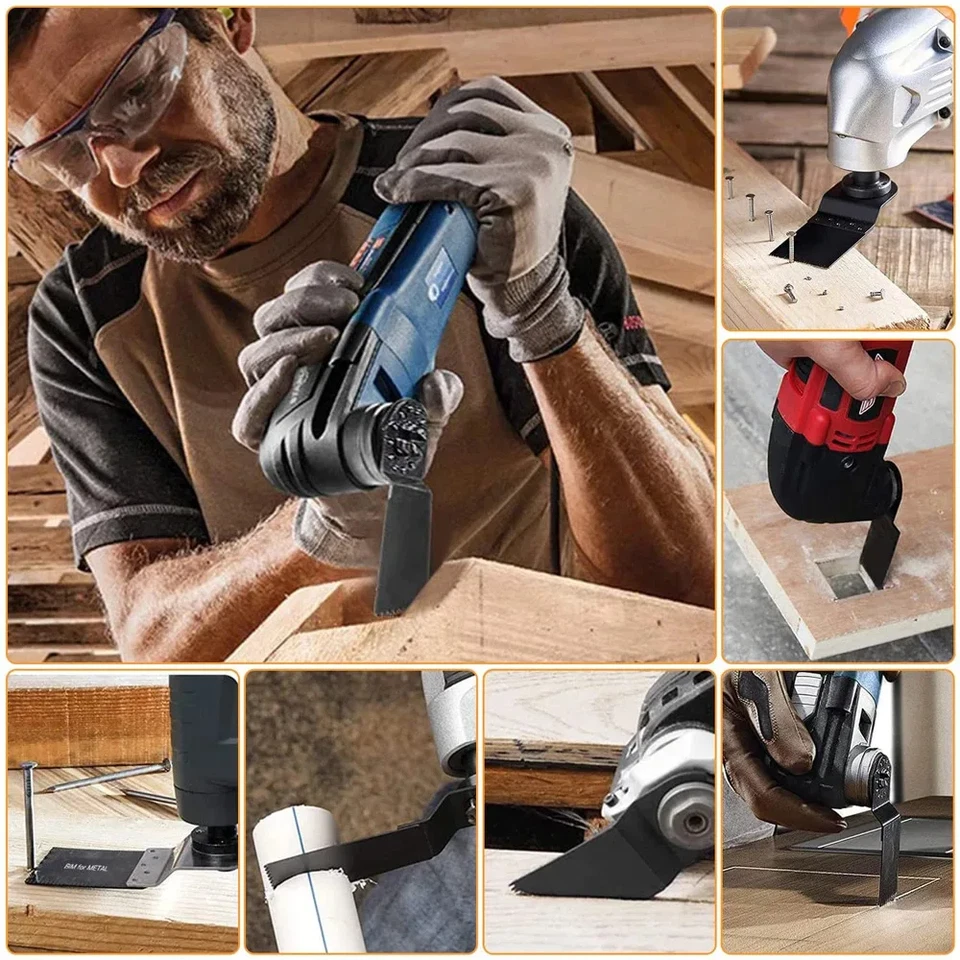 20X Sägeblatt Multifunktionswerkzeug Zubehör Set Fein Bosch Makita Multitool - Bild 4 von 4