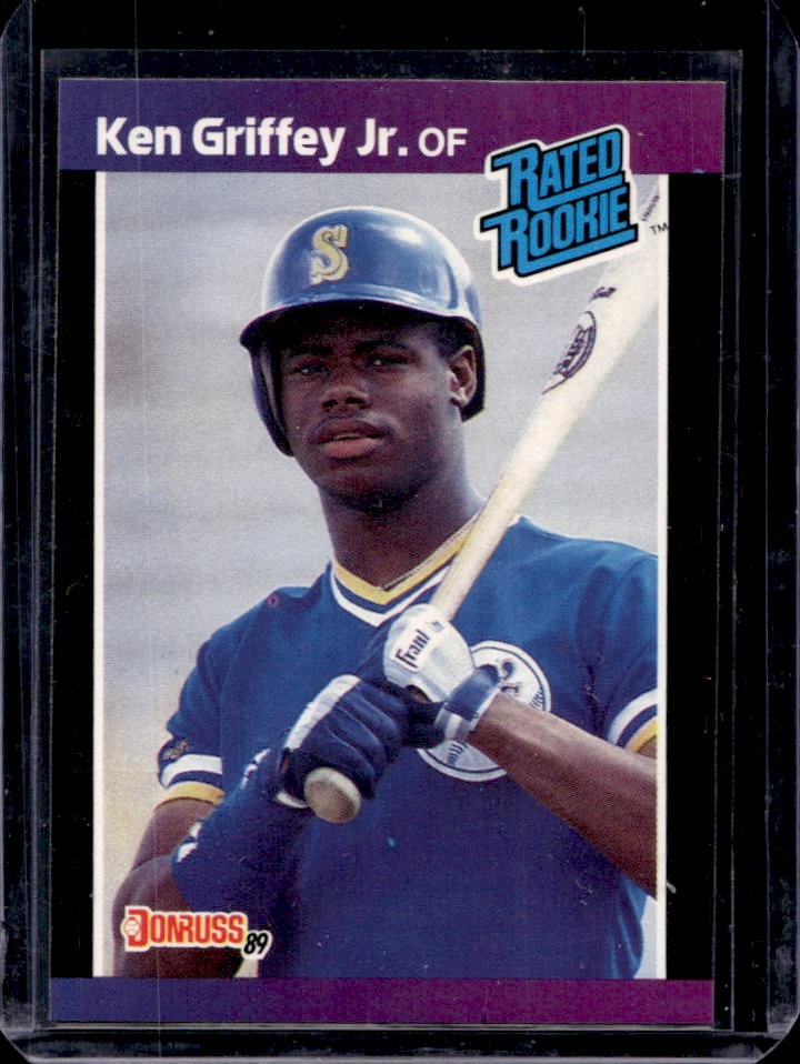 1989 Donruss Ken Griffey Jr. Rookie Rated Rookie #33 Mariners