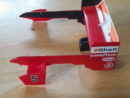 Repuesto alerón trasero escala 1:18 Minichamps hot wheels Ferrari repuesto Schumacher - Imagen 2 de 8