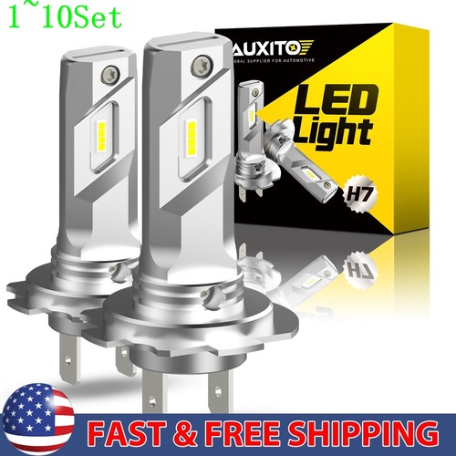 H7 LED Headlight High Low / Bulb Conversion Beam Replacement Halogen 1-10Set