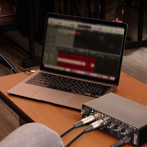 Easy to Use Studio Recording Sound Card Audio Interface for Guitar Live - Picture 12 of 12