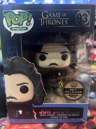 Funko Pop! Digital: Game Of Thrones - Jon Snow (Wildling) #93 - 4500 Pcs