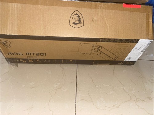 MSI MAG MT201 - Premium Heavy Duty Single Monitor Stand Arm, Supports 17-49" Sc - 第 1/10 張圖片