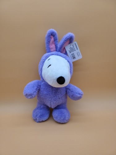 Peanuts Ruz 2025 New Snoopy In Easter Suit Plush 14 In - Color Purple  - Picture 1 of 9