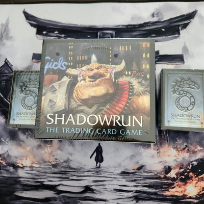 #ad Shadowrun TCG Booster Box 2 Starter Decks *Sealed 1997 FASA Trading Card Game $289.99