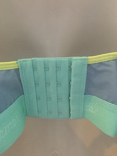 Lemonade Dolls Picot Lace Trilogy Fuller Cup Bra 40 FF/GG Denim Blue - Picture 6 of 13
