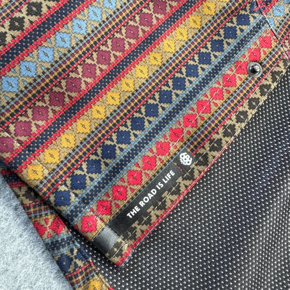 686 Parklan Aloha Bonded Chaqueta Para Hombre S Patrón Azteca Térmica 4 Sudadera con Capucha Pullover Foto 3 de 4