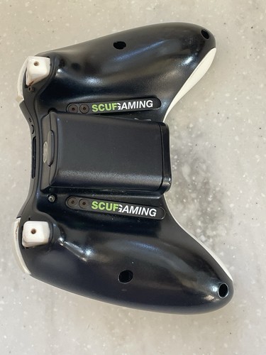 Xbox 360 SCUF Gaming Wireless 360 Controller BLK White NOT TESTED - Picture 3 of 9