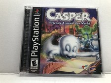 Casper: Friends Around the World (PlayStation 1, 2000) Complete Tested Working