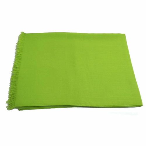 Hermes Kaya Wool Muffler Lime Stole Large Size r0_1123 - Picture 2 of 4