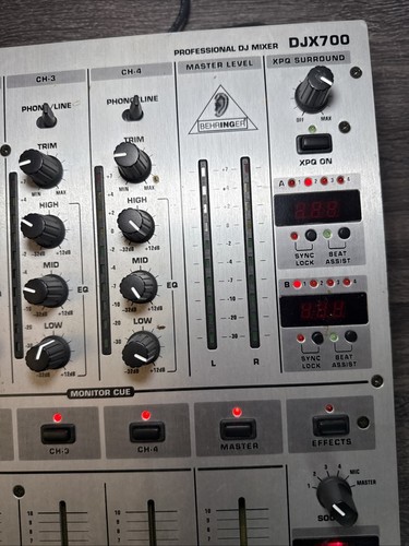 Behringer DJX700 Professional DJ Mixer 5-Channel 5ch Digital - Picture 3 of 7