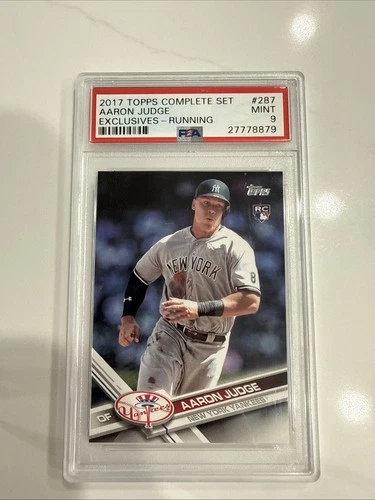 2017 Topps Aaron Judge #287 Fielding (RC) PSA9