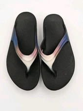 OOFOS OOlala Luxe Recovery Flip Flop Sandals Womens EU 38 US 7