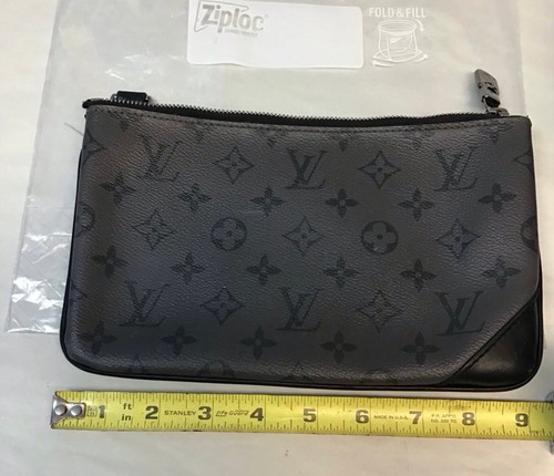 Borsa messenger monogramma Louis Vuitton Eclipse Trio *LEGGI* - Foto 3 di 11