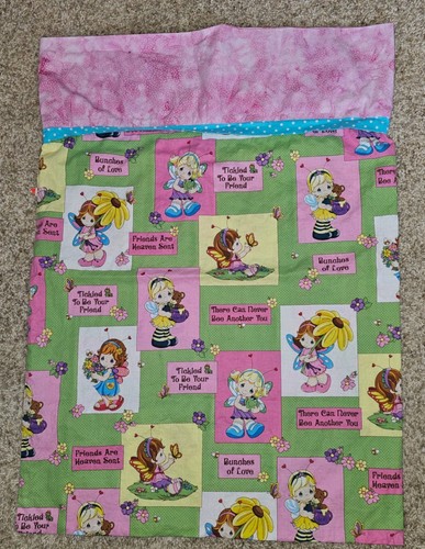 Funda de almohada hecha a mano Prescious Moments 27" x 19" - Imagen 3 de 4