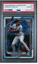 2024 Bowman Chrome Jordan Lawlar Mega Box RC  Rookie  PSA 10