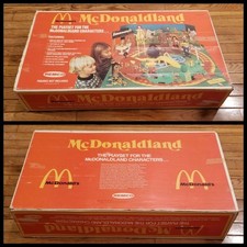 McDonalds McDonaldland 1976 Remco Playset EMPTY BOX ONLY Complete Your Set NICE 