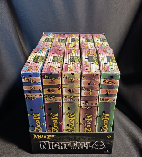 Metazoo Nightfall Complete Sealed Decks With Display Box 10 Boxes - Picture 1 of 3
