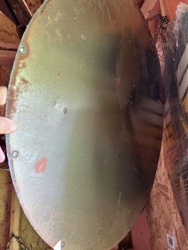 New 3-D Bigfoot Sasquatch Believe Hanging Round Welded Metal Steel Sign Rustic ￼ - Picture 4 of 6