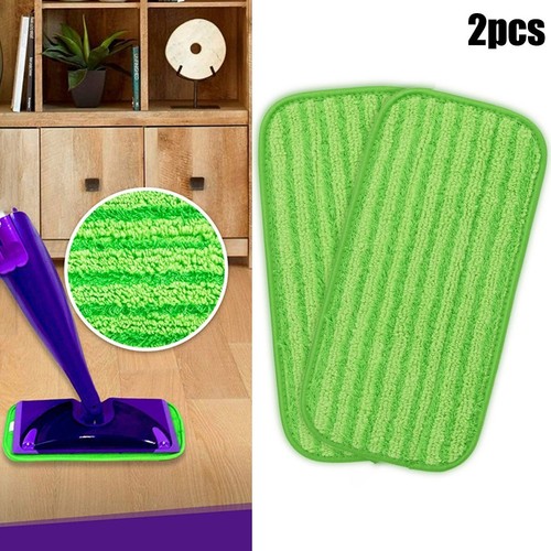Mop Refills Mop Pads Soft Scrub Pads 12 Inch 2 Pcs For Swifter Wet Jet Mops - Picture 24 of 24