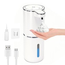 Touchless Automatic Soap Dispenser Foaming Soap Dispenser Bathroom Kitchen 380ML