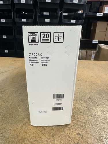 Kaseta z czarnym tonerem HP 26X CF226X, ZAPIECZĘTOWANE PUDEŁKO - NOWA - Zdjęcie 5 z 5
