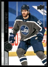 Adam Lowry 2020-21 Upper Deck #653 Winnipeg Jets