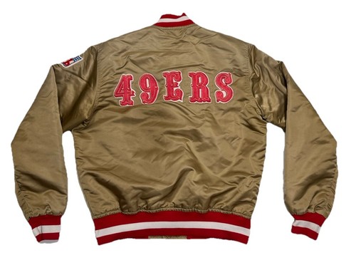 Giacca raso uomo vintage anni 90 NFL Starter Pro Line San Francisco 49ers taglia M - Foto 1 di 9