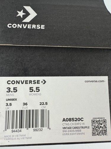 Converse Chuck Taylor All Star CX EXP2 Durable Neutrals Cargo - Damen Größen - Bild 8 von 9