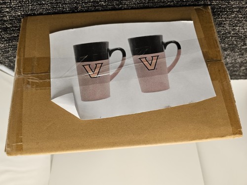 (QTY 2) Logo Brands 232-C15SMS BA122 Vanderbilt University 15 oz. Stackable Mug - Picture 6 of 7